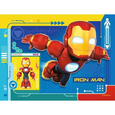 Iron Man & His Awesome Friends 4 in a Box Jigsaw Puzzles Extra Image 1